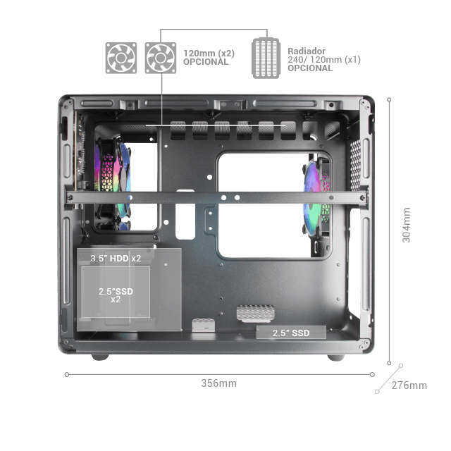 Dimensiones · MC400