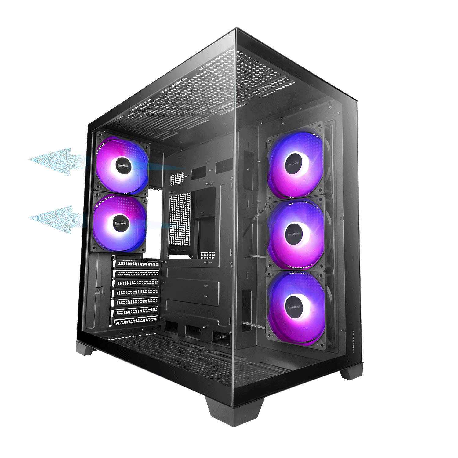 DUAL REAR FAN SYSTEM
