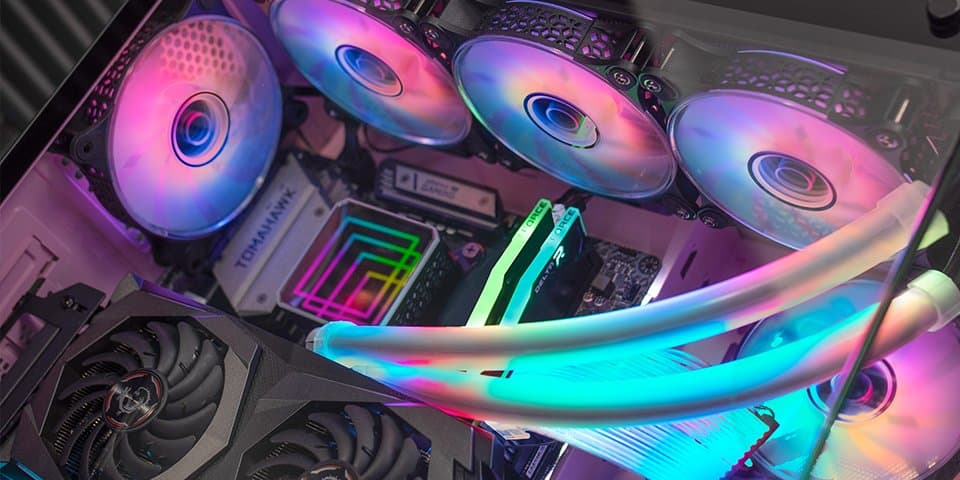 3x Ventiladores ARGB MF-3D con Espejo Infinity