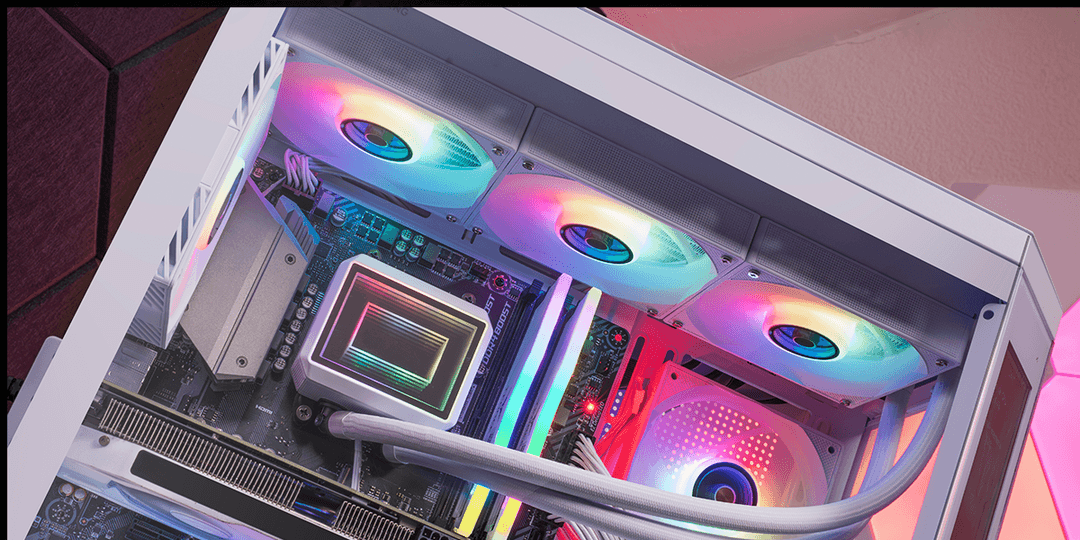 Diseño ARGB con efecto Infinity Mirror