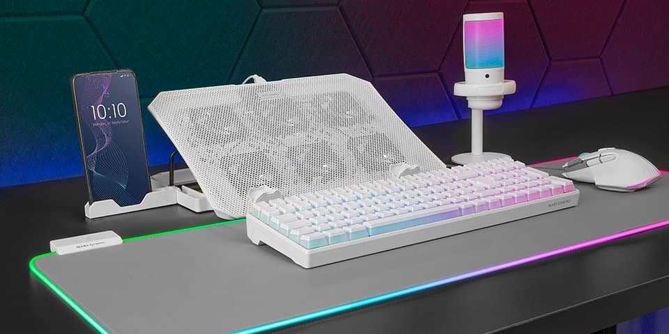 Estilo único con iluminación LED azul