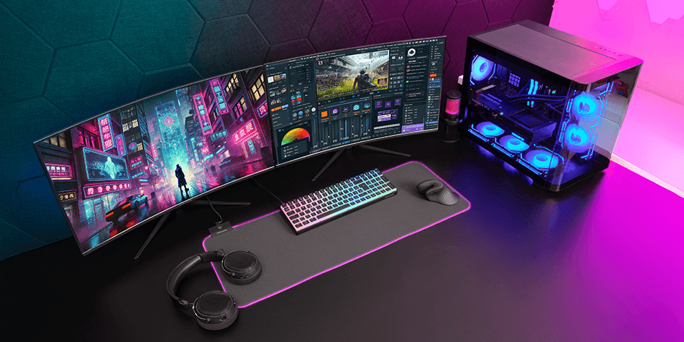 Diseño Curvo 27” FULL HD Y 200Hz