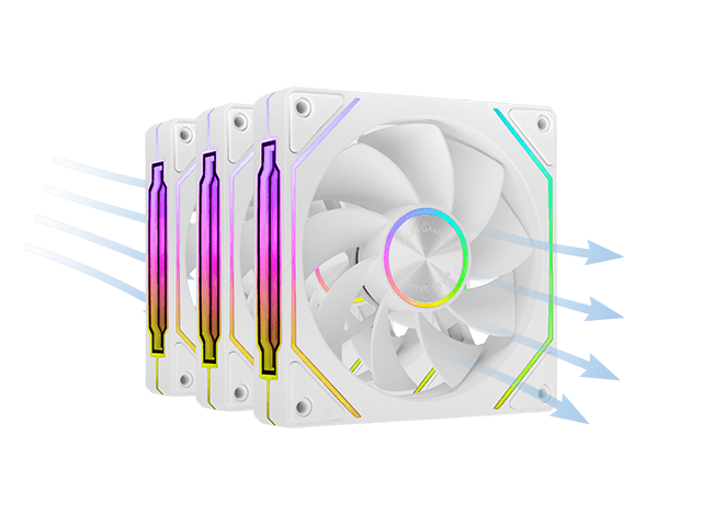 Diseño de aspas invertidas